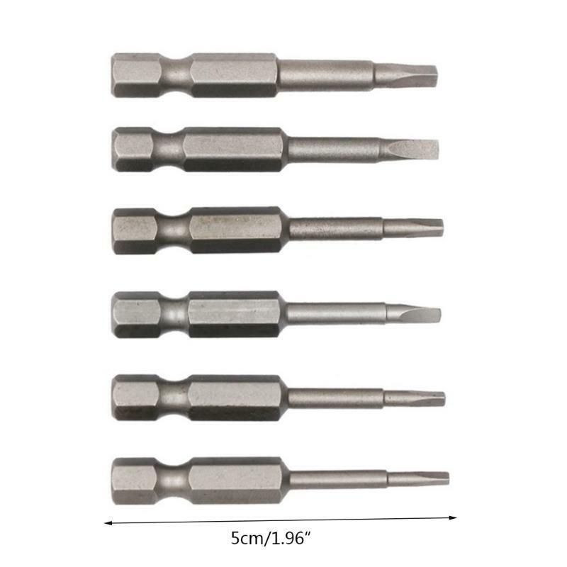 Triangular Screw Bits S2 Alloy Steel 1.8/2.0/2.3/2.5/2.7/3.0mm Anti Slip