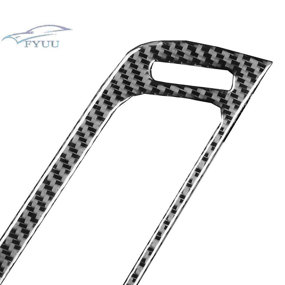 Carbon Fiber Car Middle Air Vent Outlet Cover Trim For 2007-2013 Infiniti G37