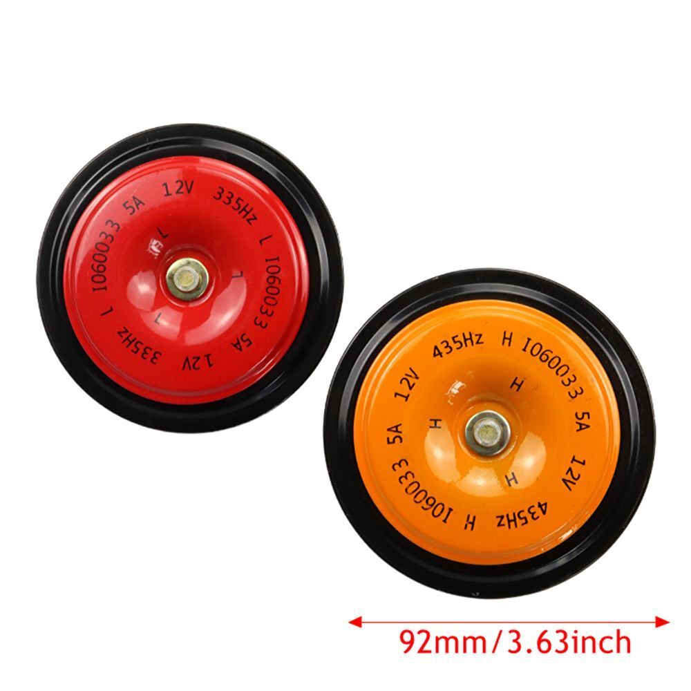 Chrome 12V Super Loud Loud Car Horn Speaker Car Air Horn Motorcycle Truck