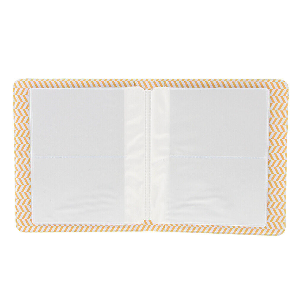 Photo Album  Storage Case Mini  64 Photos for  Black