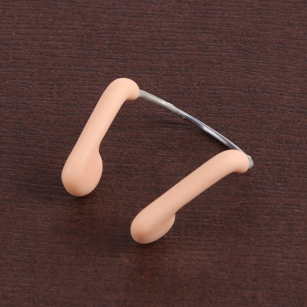 Durable No-skid Soft Silicone Steel Wire Nose Clip for Swimming Diving