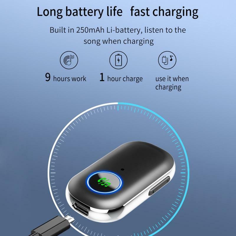 Bluetooth-compatible5.1 Wireless Receiver Car Mobile Phone 3.5 Aux Audio Adapter