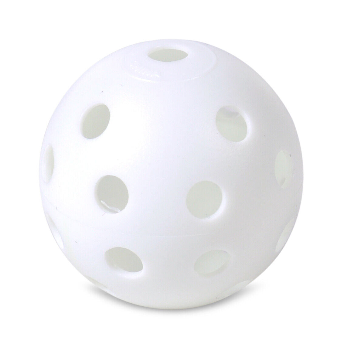 100 White Golf Balls Practice Sports Training Airflow Balls Hollow Perforated Li