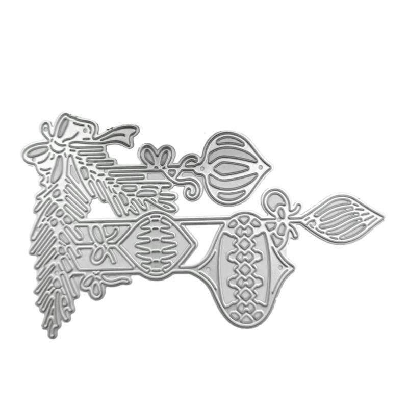 Flower Bud Cutting Dies Stencil Scrapbooking DIY Album Stamp Paper Card