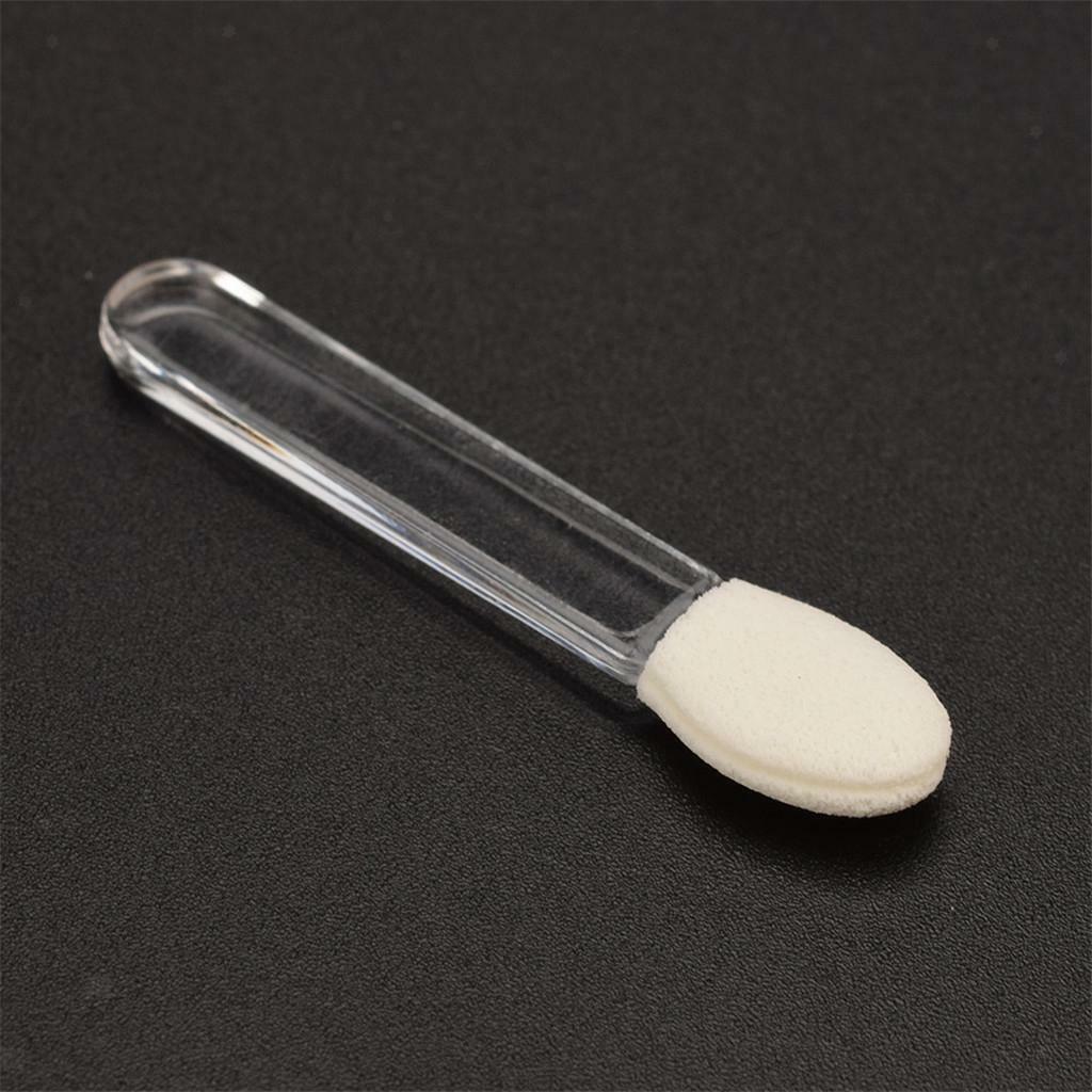 10pcs Disposable Eyeshadow Brush Sponge Tipped  Makeup Tool , Eyeshadow