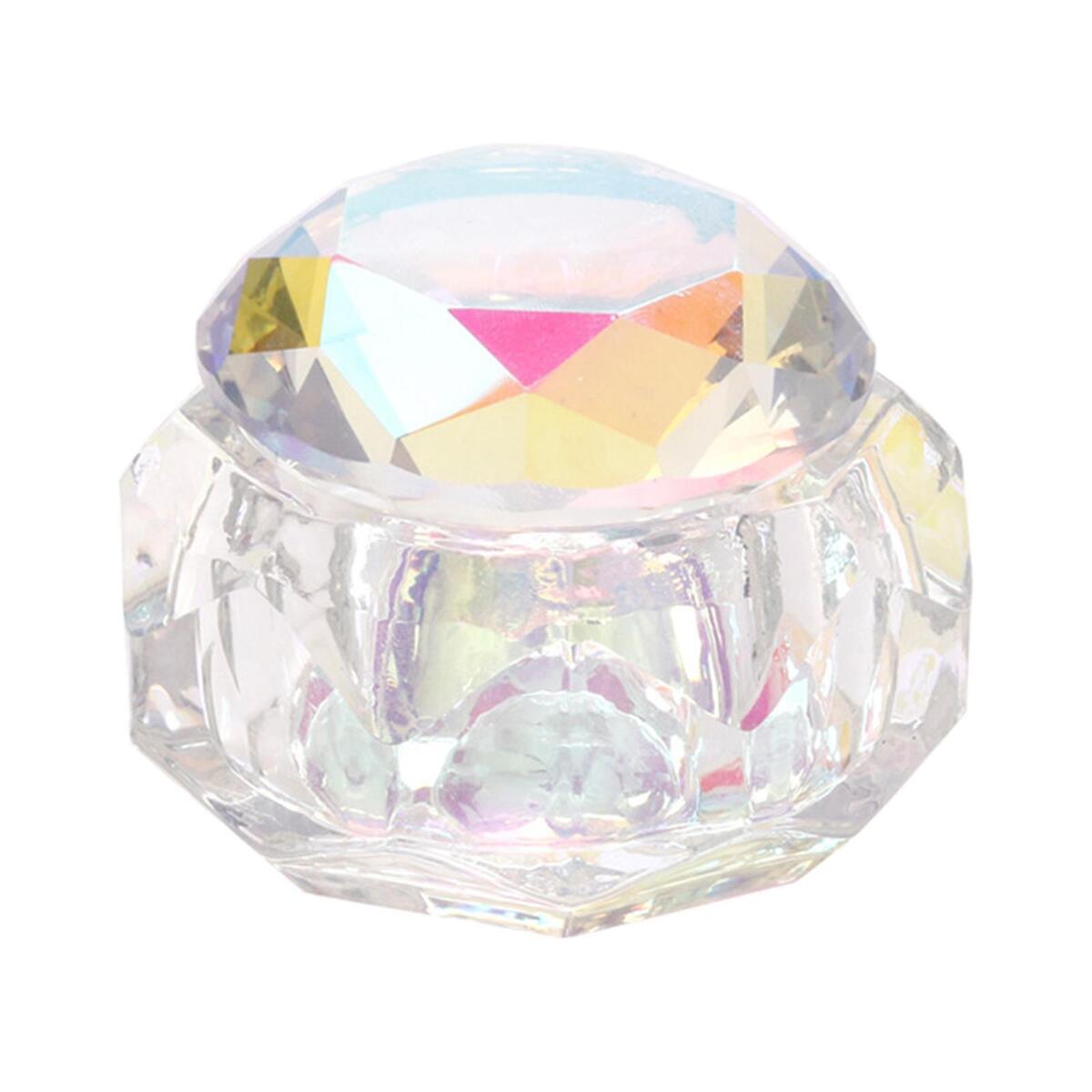 Art Drappen Dish Bowl Colorful Crystal Flat, cup glass, Support