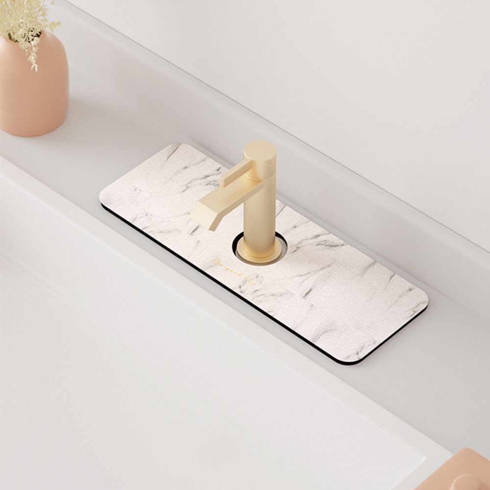 Slip Diatom Mud Faucet Absorbent Mat Splash-proof Water Mat Faucet Bottom Mat