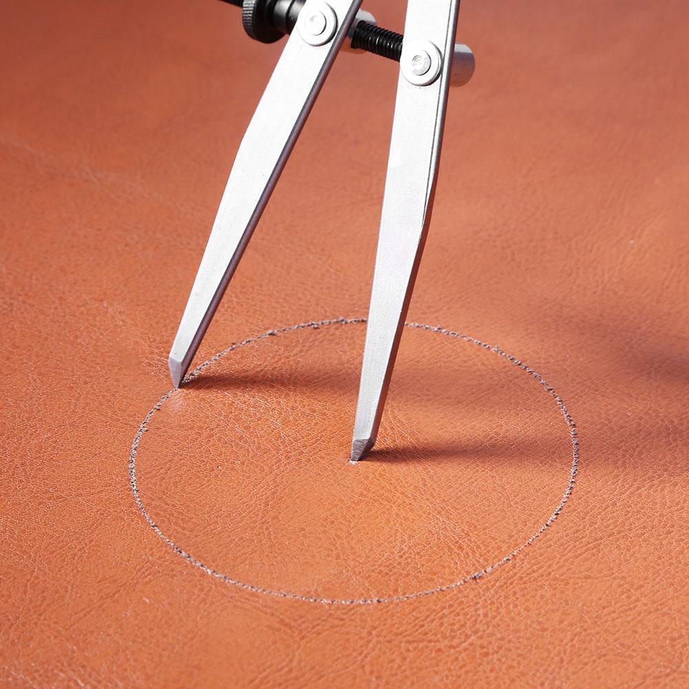 Fast Adjustment Wing Divider Leathercraft Furniture Compasses Spacing Gauge