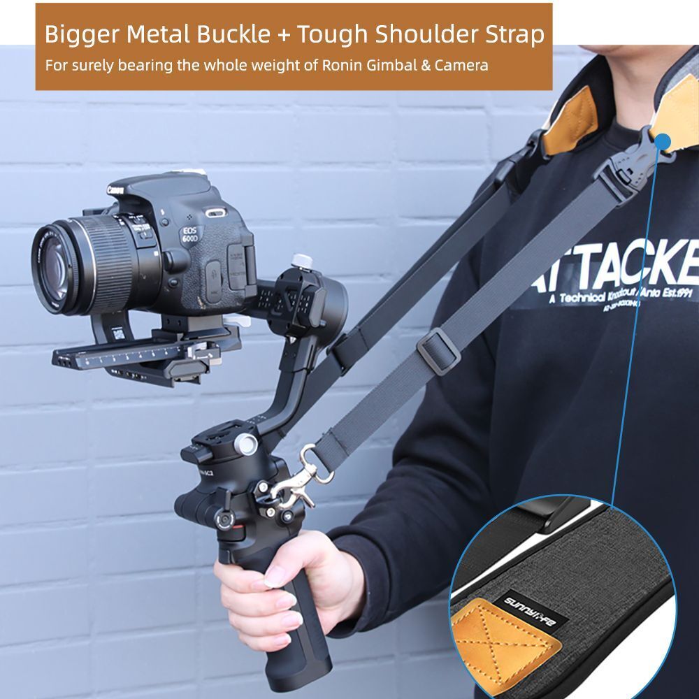 Neck Strap Shoulder Adjustable Lanyard For DJI Ronin RS3 Pro/RSC 2/RS 2/S/SC