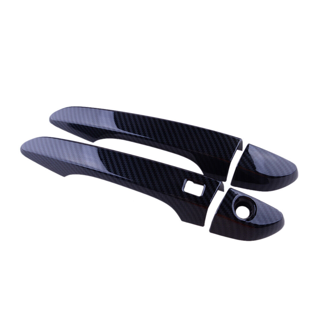 carbon fiber outside door handle cover trim Fit For Hyundai Tucson 2016-21