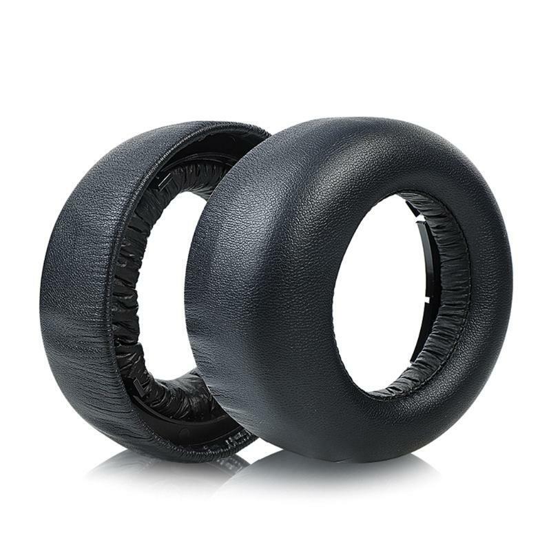 1Pair Replacement Soft Ear Pads Black Cushion for PS5 Memory Foam Headset