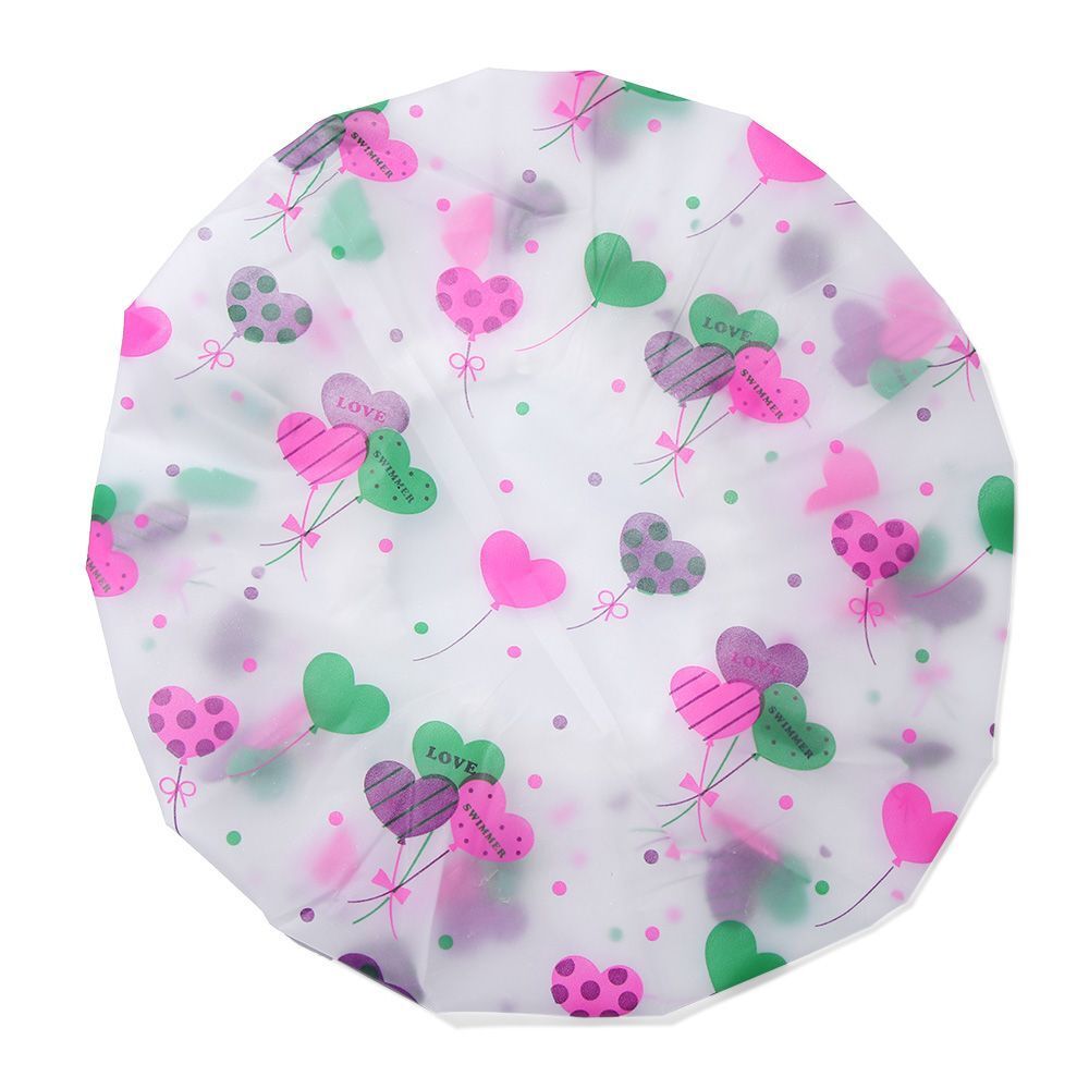 Reusable Salon Hairdressing Bath Hat Shower Cap Spa Bathing Hair Cover