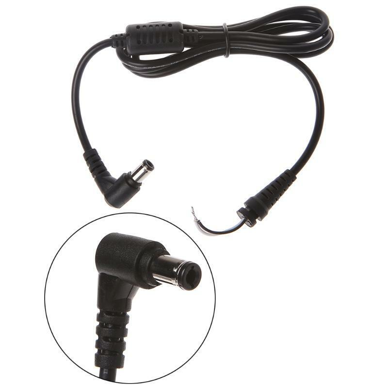 6.3*3.0mm Male Plug Right Angle DC Power Supply Adapter Cable For Toshiba Laptop