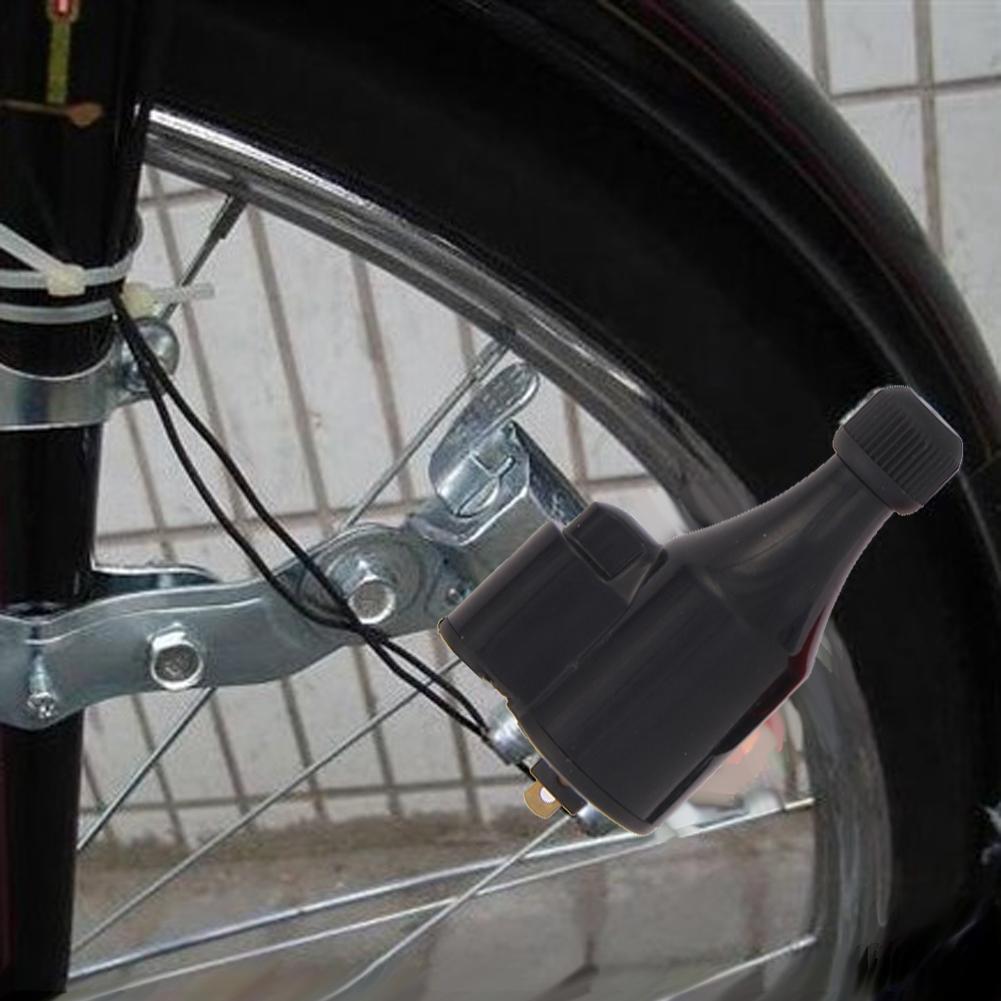 Bike Cycling Dynamo Lights Set Safety No Batteries Needeight Rear