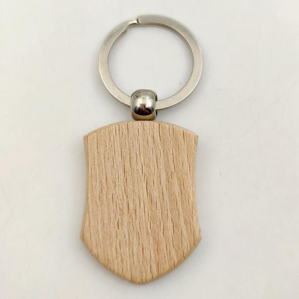 10 Pieces Key Chain Keychain Key Rings Handmade Bag Pendant for Crafts Engraving