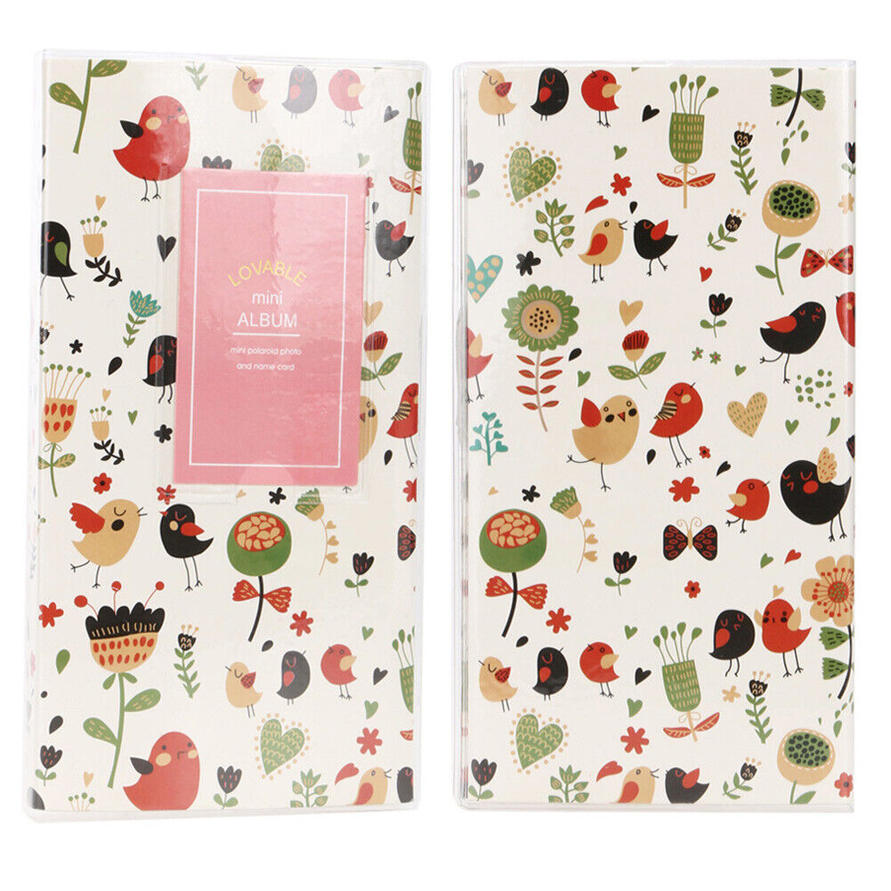 84 Pockets Mini Album Storage Case Photo Container for Instax (White)