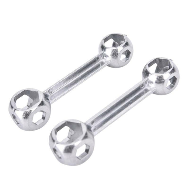 Multi-purpose Wrench Aluminum Alloy Hexagonal Bone Wrench for Home and Car