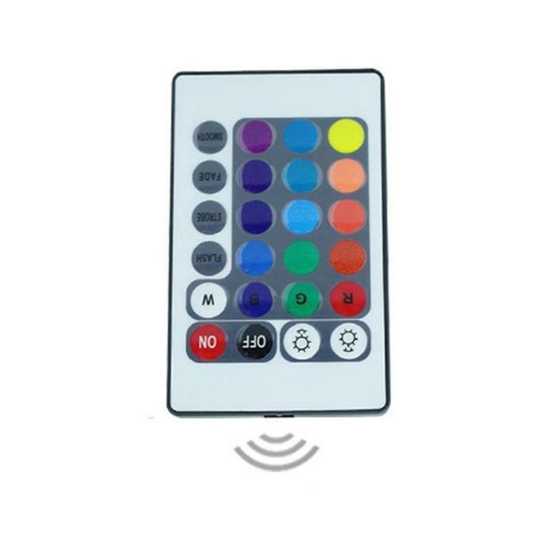 Portable IR RGB LED Strip Controller Universal DC12V Remote Control with 24 Keys