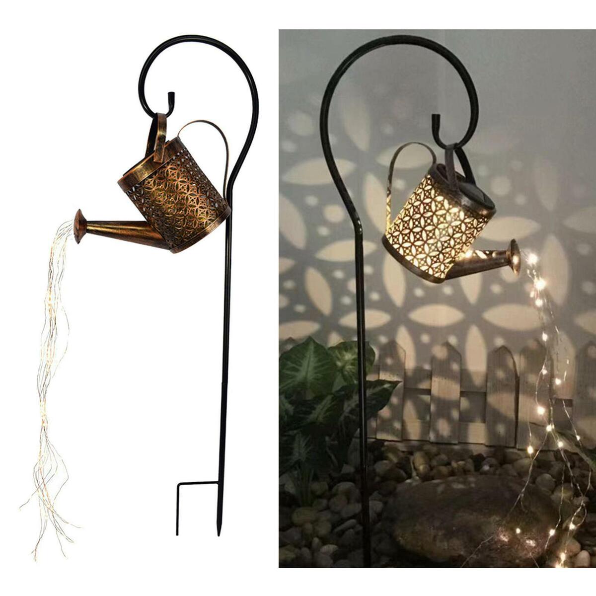 Garden   Waterfall Lights for Patio Pathway Decoration