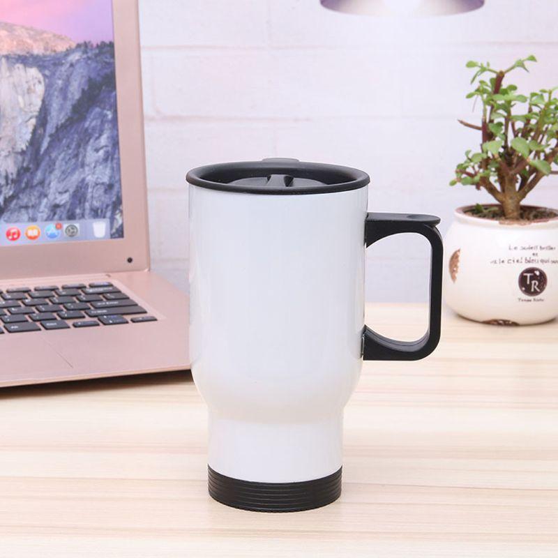 450ML Camping Coffee Travel Metal Mug Double Wall Vacuum Insulation Design
