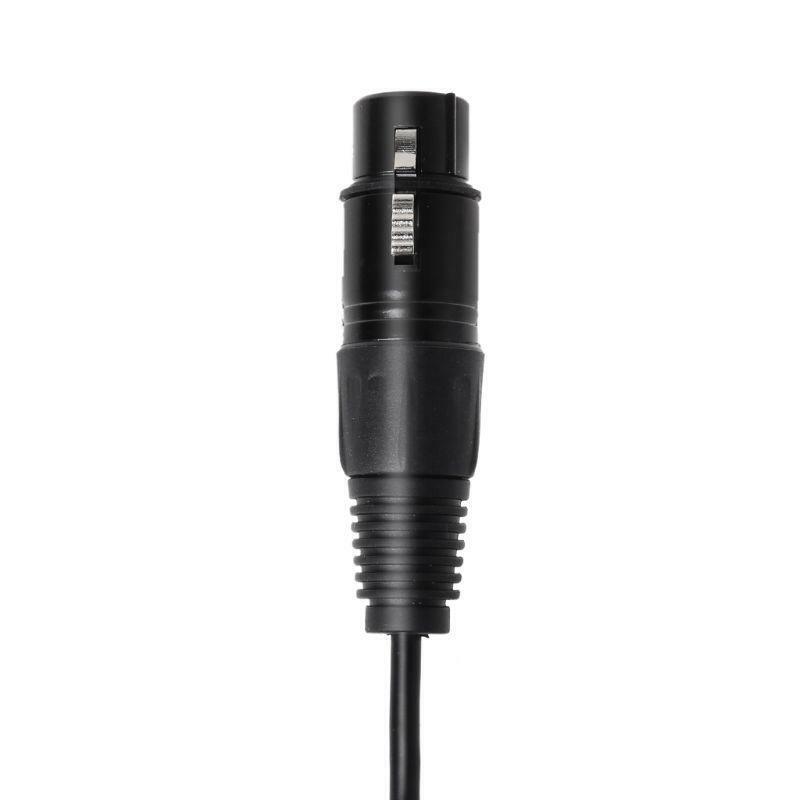 For Airbus XLR to GA Dual Plug 5 Pin Adapter Cable Aviation Headphone Cable Kit