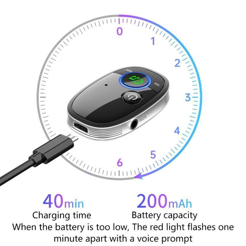 2 in 1 Bluetooth-compatible 5.0 Transmitter Receiver Adapter Wireless USB Dongle