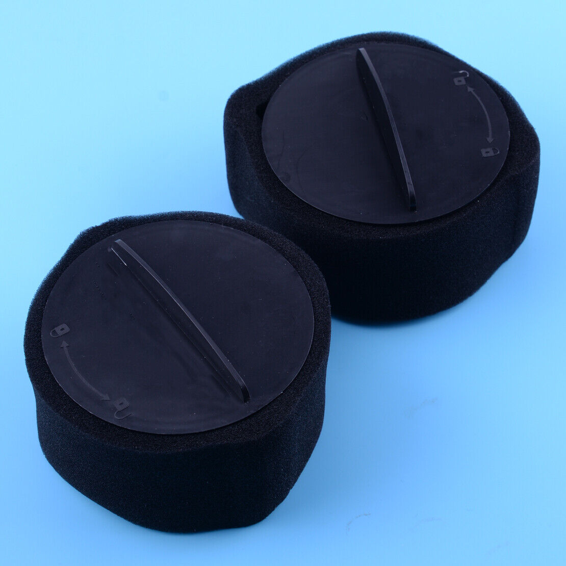 2x Vacuum Pleated Circular Filter Foam for Bissell CleanView Helix PowerForce Li