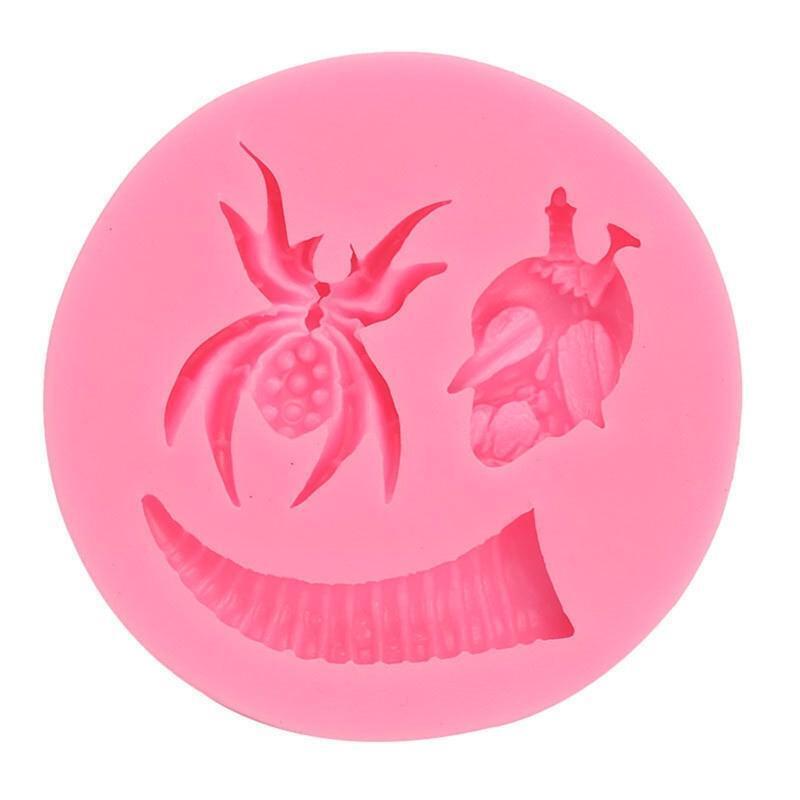 Silicone Mould for Making Pudding Ice Cube Cake Chocolate for Halloween Festival