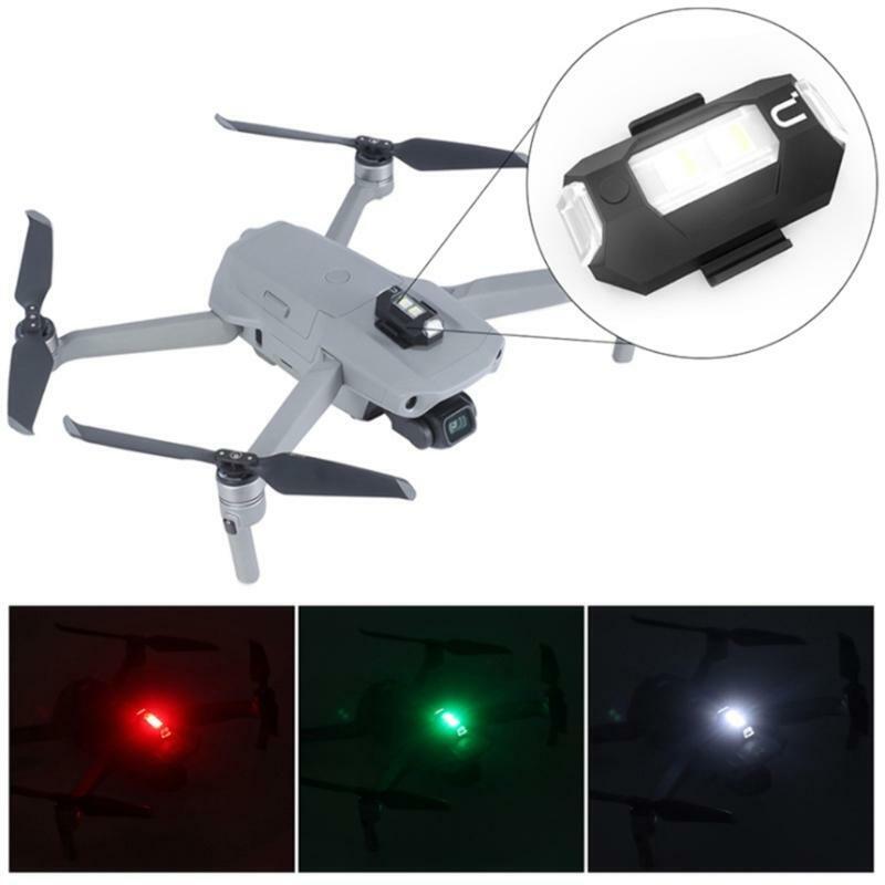 DR-02 Drone Strobe Light Anti-Collision RGB LED Lamp 3-color for Mavic Air/Pro