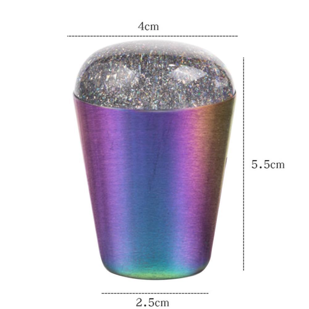 Colorful Transparent Silicone Seal Stamp with Cover DIY Nail Art Tools (03)