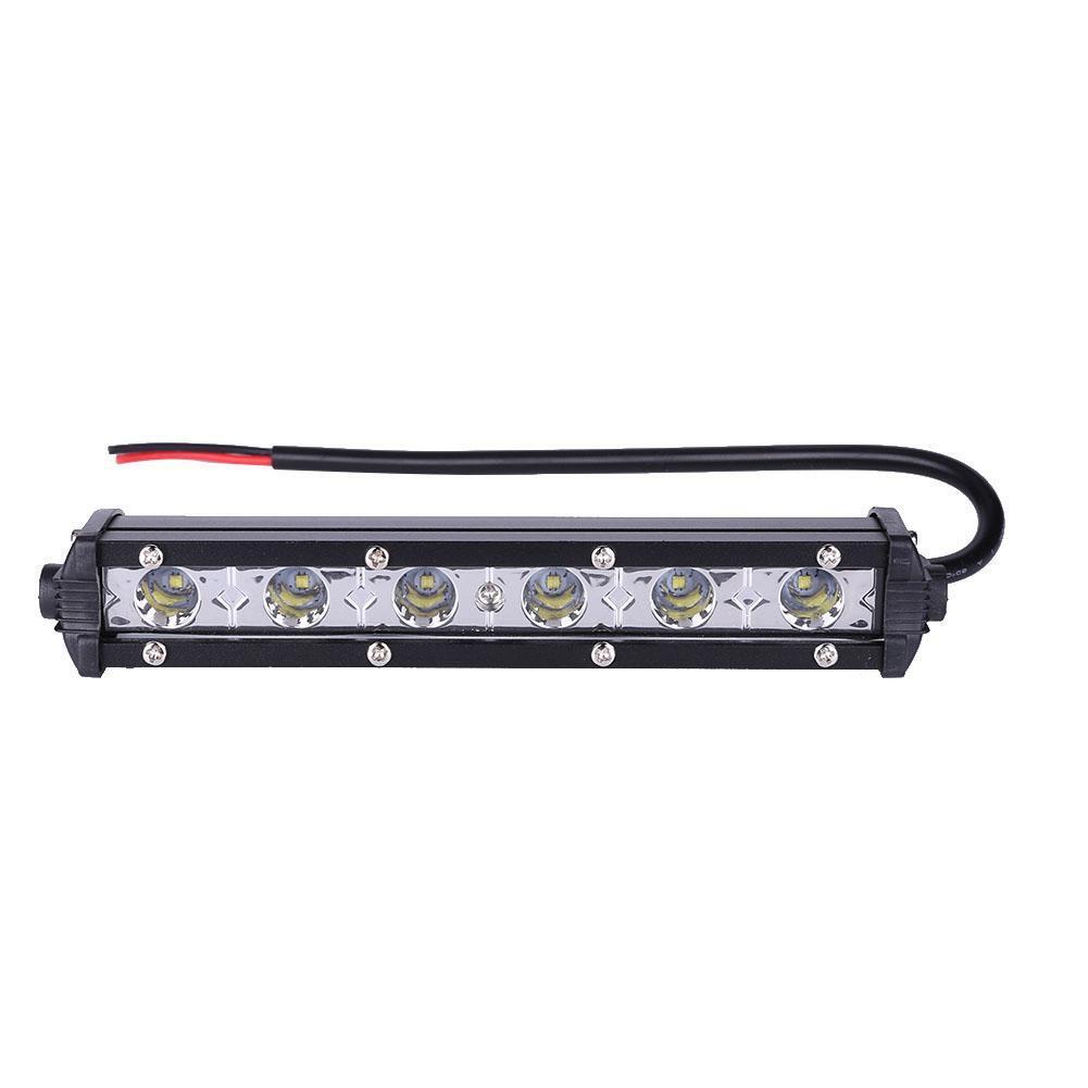 18W 6000K LED Work Light Bar Driving Lamp Fog Off Road SUV Car Spotlight