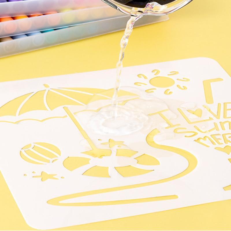 20pcs Multi-purpose Painting Stencil Kit DIY Drawing Stencil Template for Decors