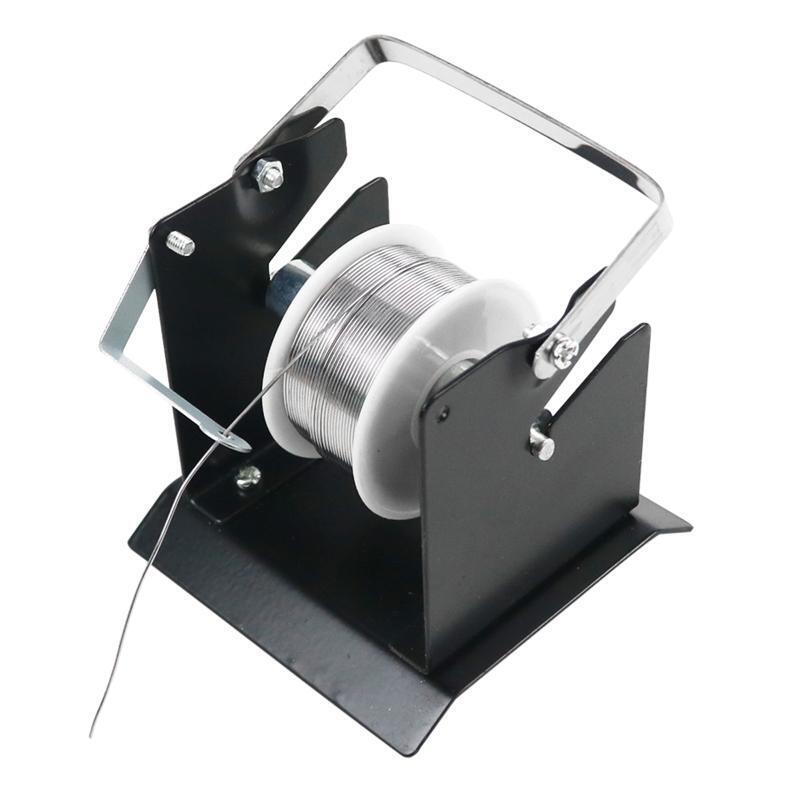 Soldering Welding Wire Adjustable Roll Holder Solder Reel Stand Dispenser Tin