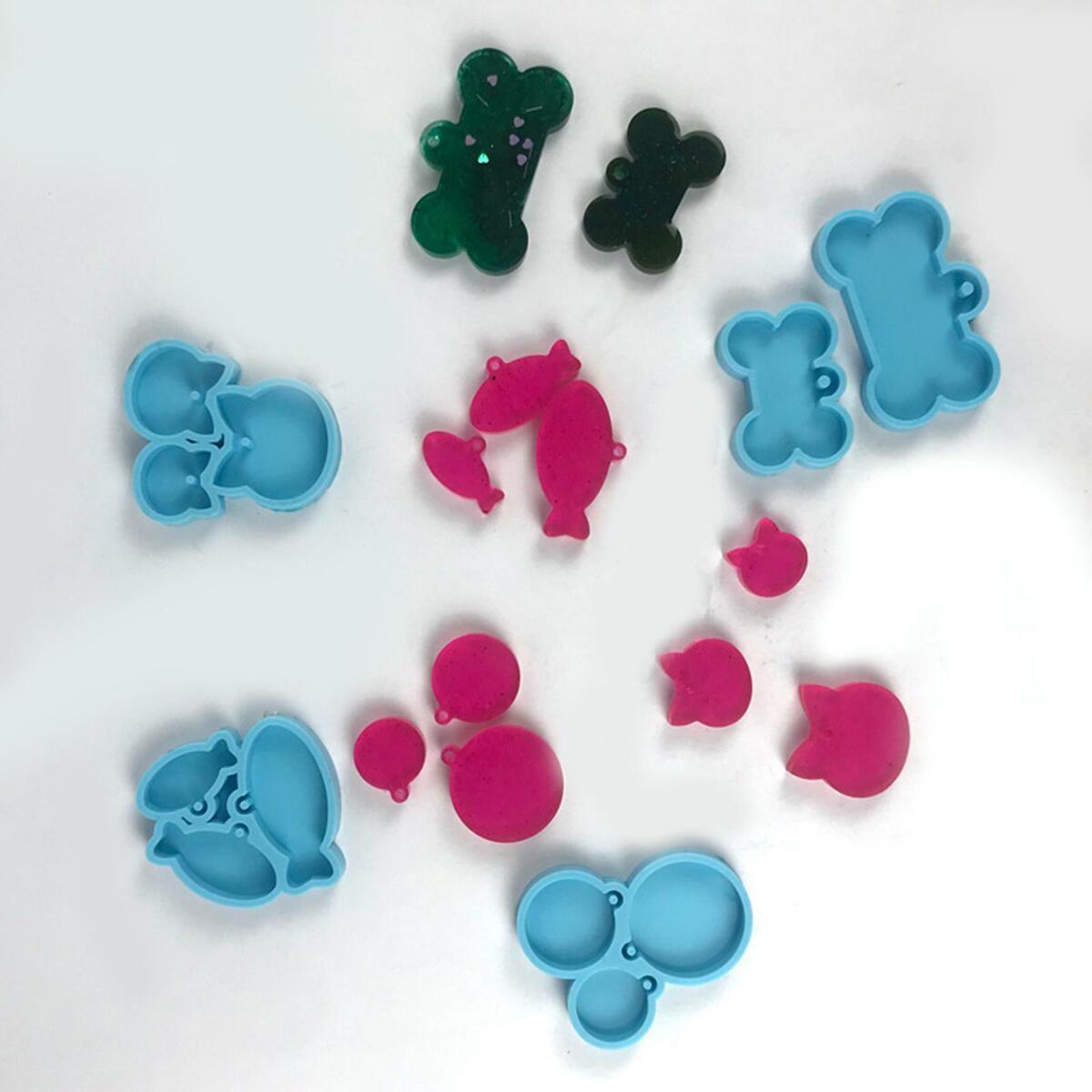 Silione  Keyhain Key Rings for DIY rafts Jewelry Making