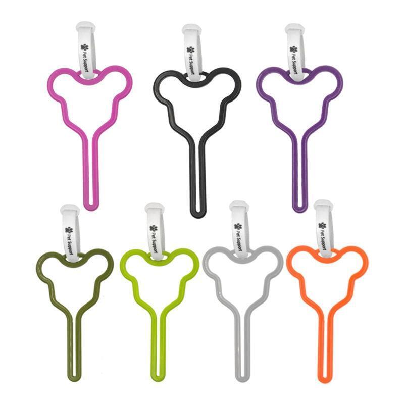 7 PCS Dog Poop Bag Holder for Leash Waste Bag Carrier for Walking Running