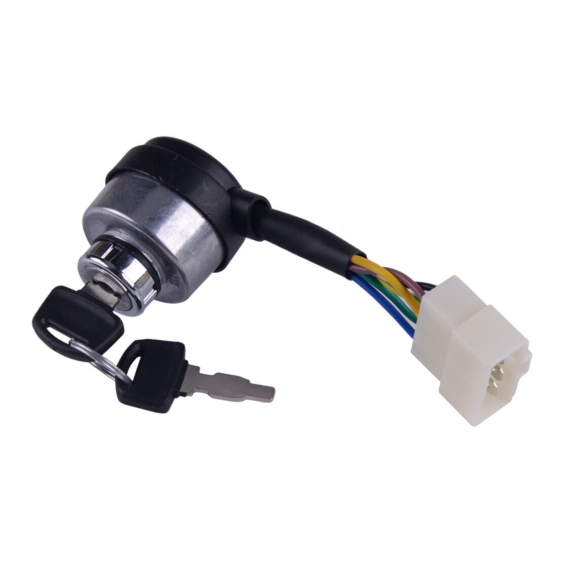 6Wire Start Ignition Key Switch fit for 2.5-6.5KW 188F Gasoline Generator Ly