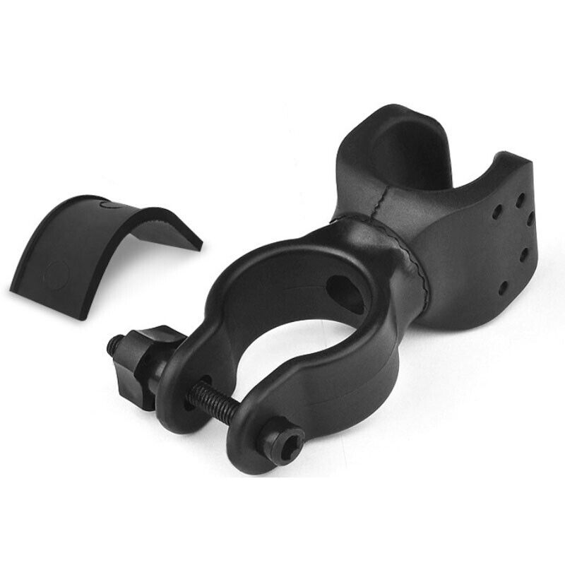 360 Degree Rotary Bycicle Clip Holder Bracket for Flashlight Torch Lamp