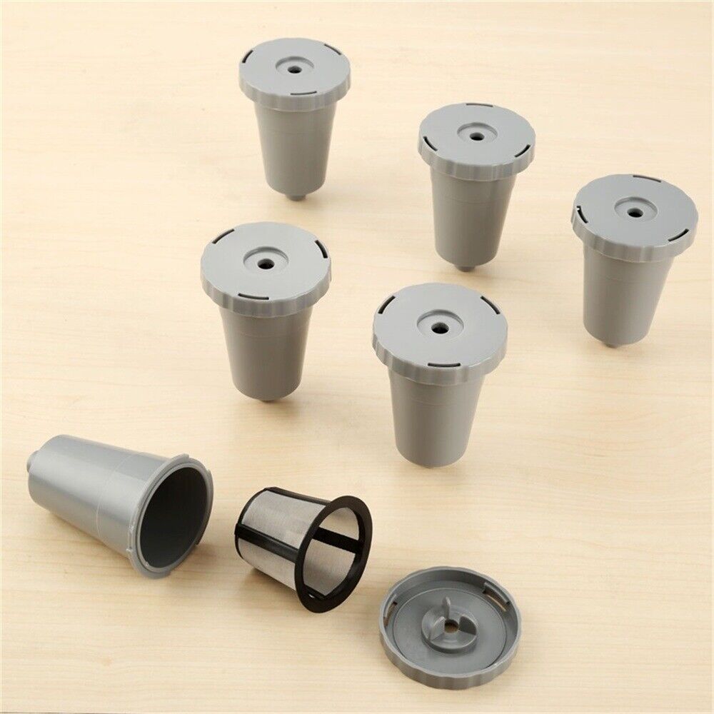 Refillable Gray Reusable Coffee For My K-Cup Keurig Filters 6 Sets i Cafilas