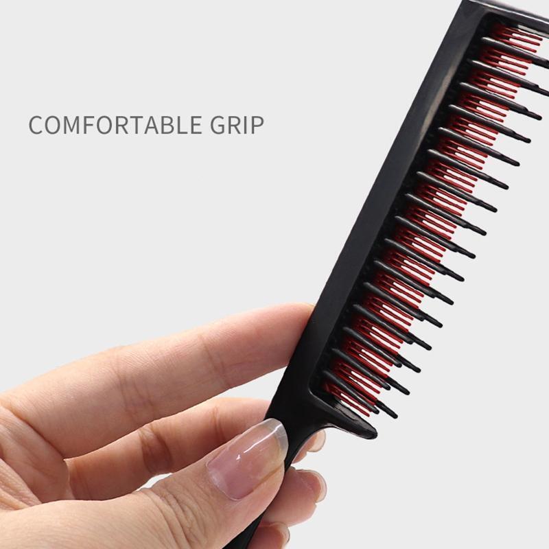 4Pcs Hair Styling Combs Set Teasing Hair Brush Rat Tail Combs Edge for Women