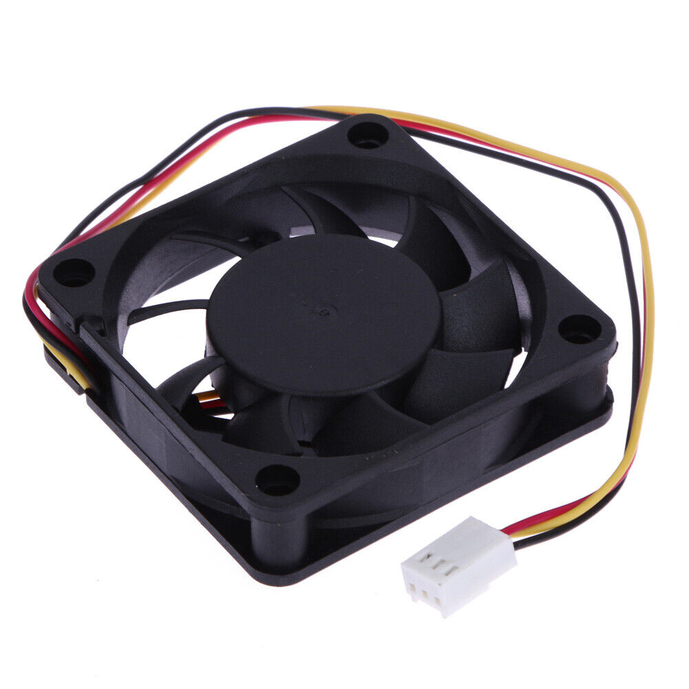 12V DC 6cm PC Cooling Portable Fan Ball Bearing 3 Pin Connector P4