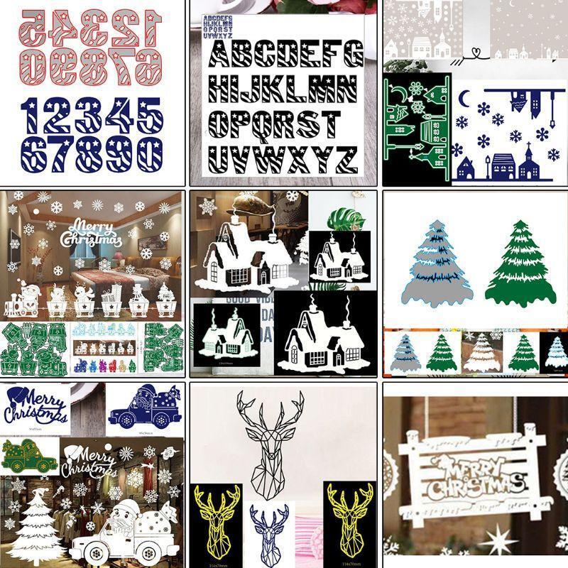 Xmas Tree Metal Cutting Dies Stencil DIY Scrapbooking Album Stamp Paper Card