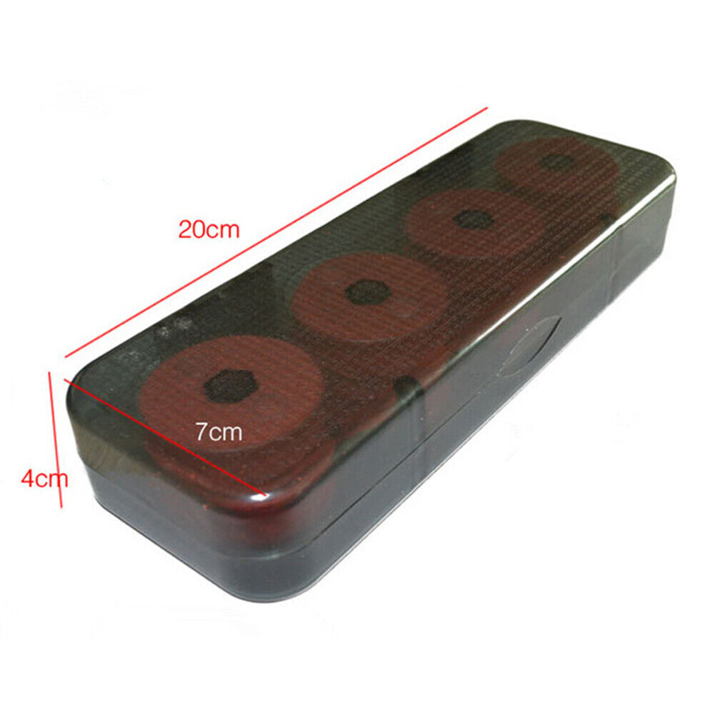 8pcs/set Winding Board Fishing Line Shaft Bobbin Spools Tackle Box Red Wire