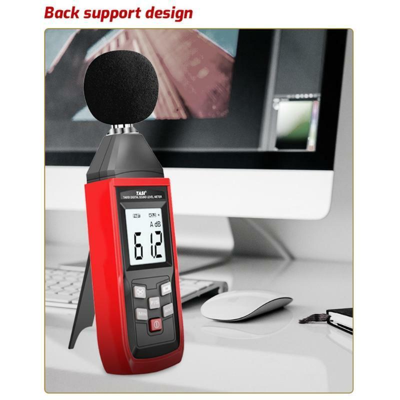 Digital Sound Level Meter Noise Tester Decible Monitor 30-130dB Audio Measuring
