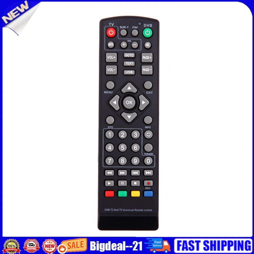1Pc Universal Remote Control Replacement for TV DVB-T2 Remote Control