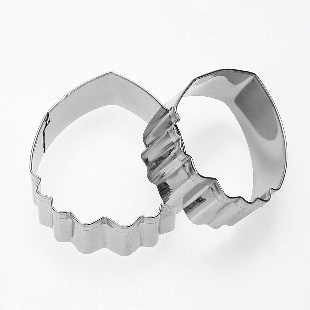 4pcs/set Stainless Steel Fondant Cake Decoration Peony Petal Cutter Mold