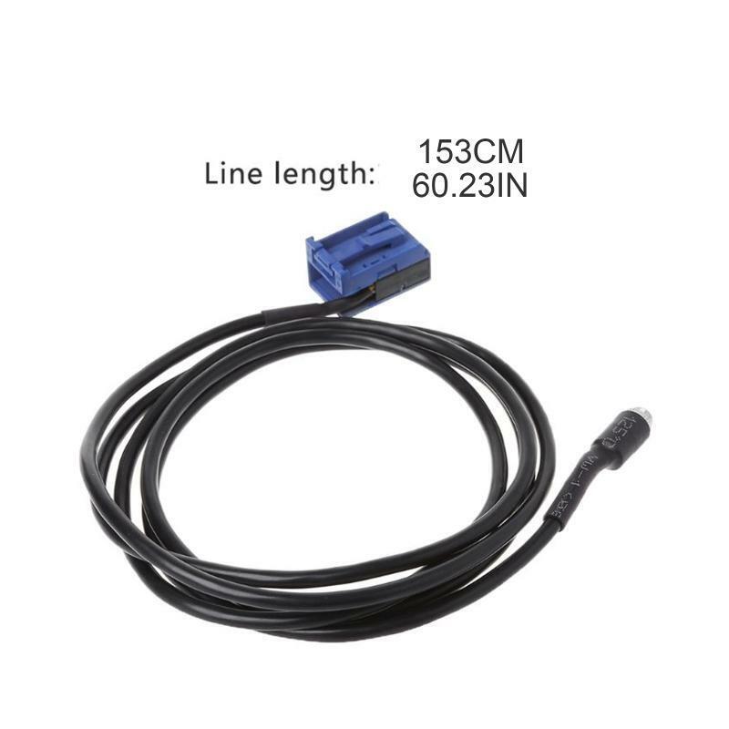 Aux Audio Cable Adapter W203 Female Plug Input Wire For Radio CD Player