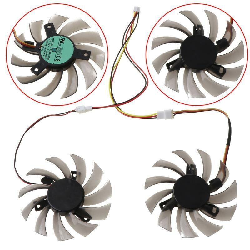 Video Card Cooling Fans for GTX 460 465 560 Ti 580 650 750Ti GT440 GT610 GT730