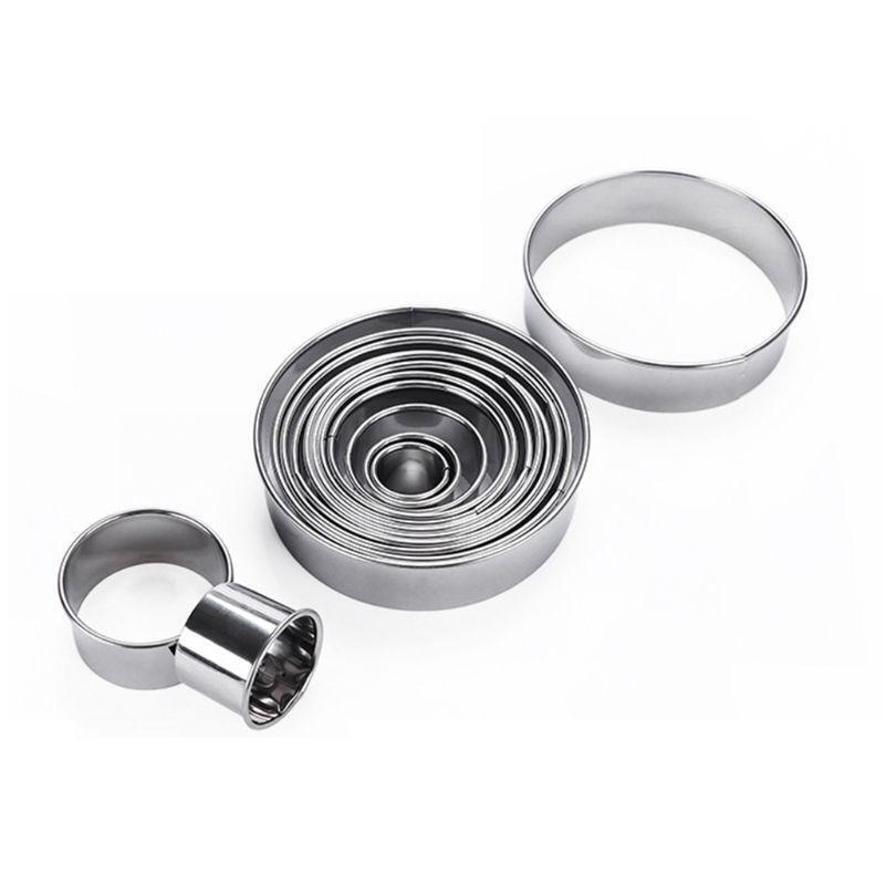 Biscuit Cutters Round Shaped Stainless Steel Material Circle Round Cookie Cutter