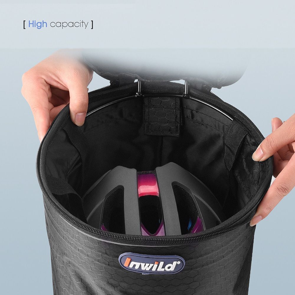 Pet Bag Shopping Picnic Bag Panniers Oxford Storage Foldable Bicycle Basket