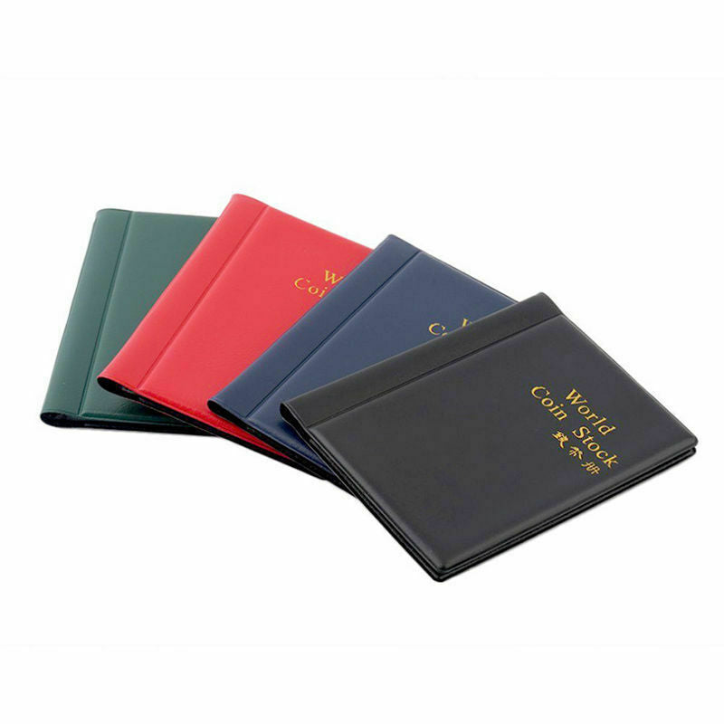 1-Pack Coin Collection Holder Album Book for Collectors